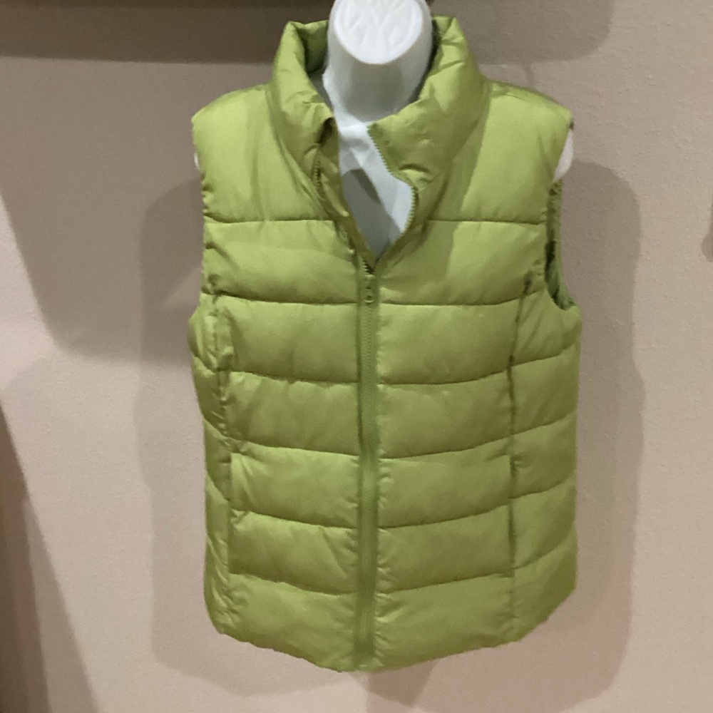 Ruff Hewn Lime Green Puffer Vest
